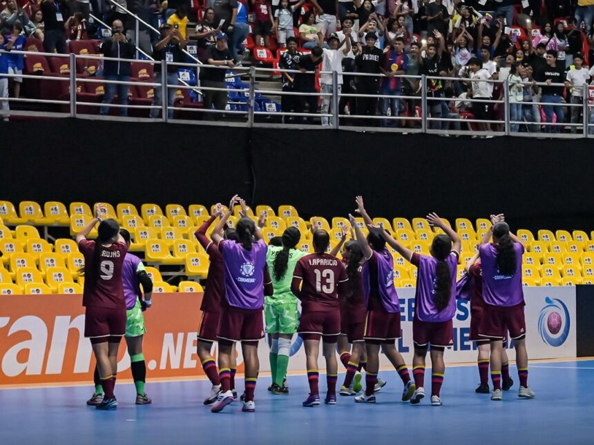 Venezuela debuta en Suramericano de futsal femenino sub-20 con victoria ante Bolivia