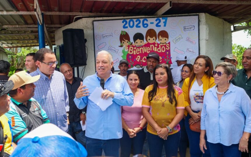 Escuela rural de Charallave inicia actividades escolares con nuevos servicios y espacios renovados
