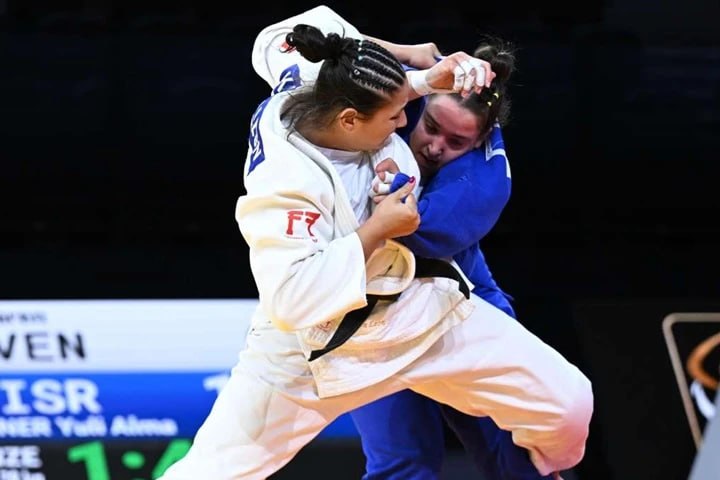 Judoca Karen León se eleva al top 4 del Grand Slam de Lausana