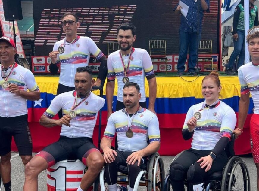 Distrito Capital lidera el Campeonato Nacional de Paraciclismo de Ruta en Valera