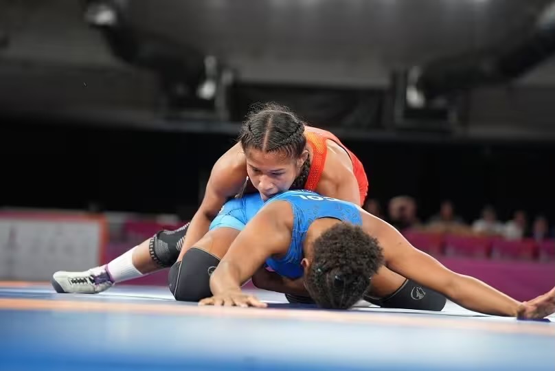 Lucha olímpica femenina alcanzó dos nuevos títulos este en los Suramericanos de Santa Fe 2026