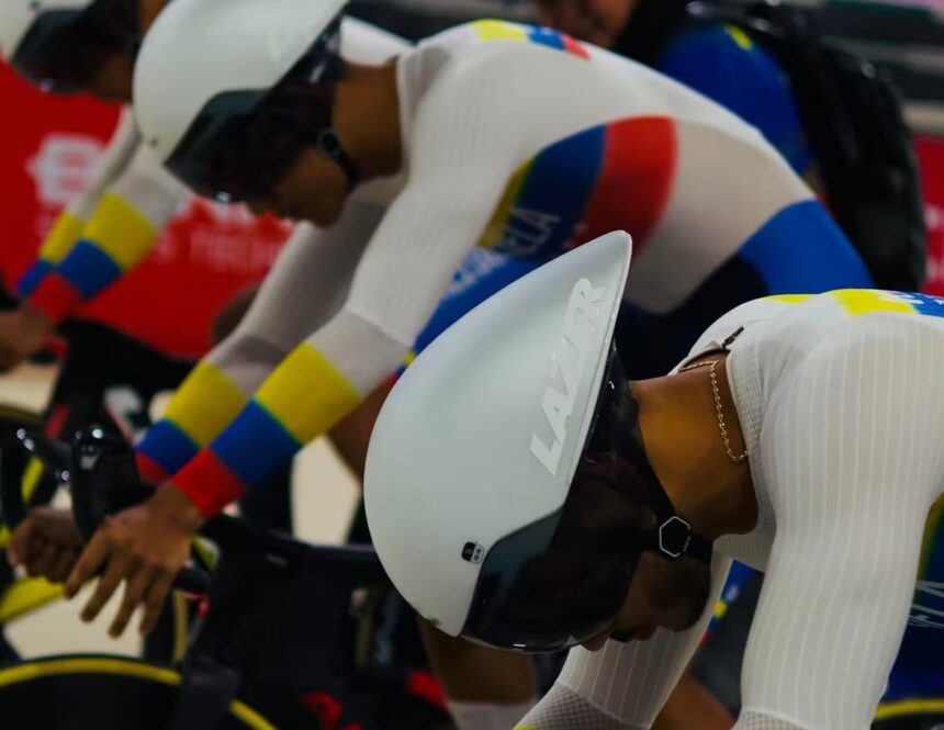 Ciclismo de pista conquistó una de plata y dos de bronce en los XIII Juegos Suramericanos Santa Fe 2026