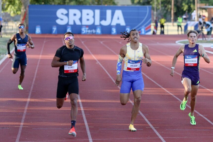 Velocista Javier Gómez estableció nuevo récord en la historia del atletismo venezolano