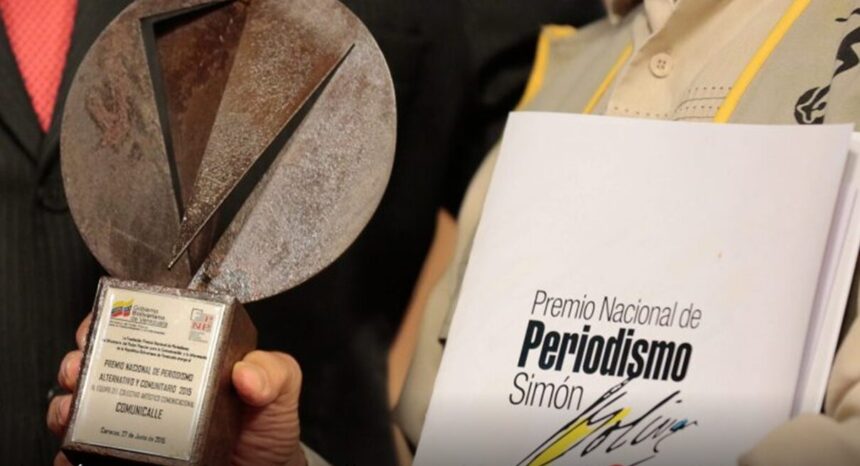 Jurado anunció ganadores del Premio Nacional de Periodismo Simón Bolívar 2026