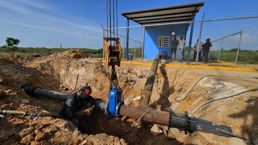 Modernización del sistema hídrico beneficiará a más de 15 comunidades al norte de Maracaibo