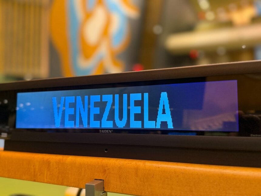 Venezuela lleva a la ONU una Diplomacia Bolivariana de Paz respaldada por la recuperación económica y el desarrollo sostenible