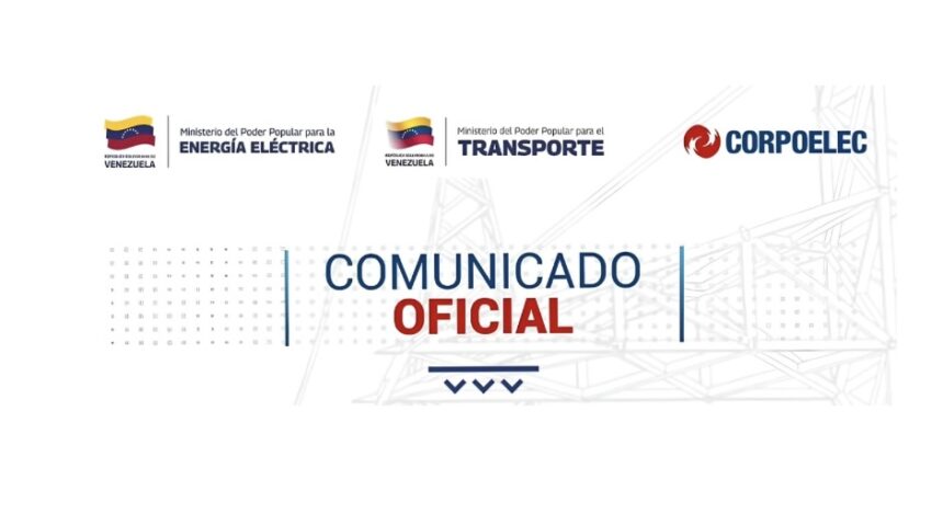 Corpoelec anunció el cierre temporal de la Autopista Regional del Centro por maniobras eléctricas