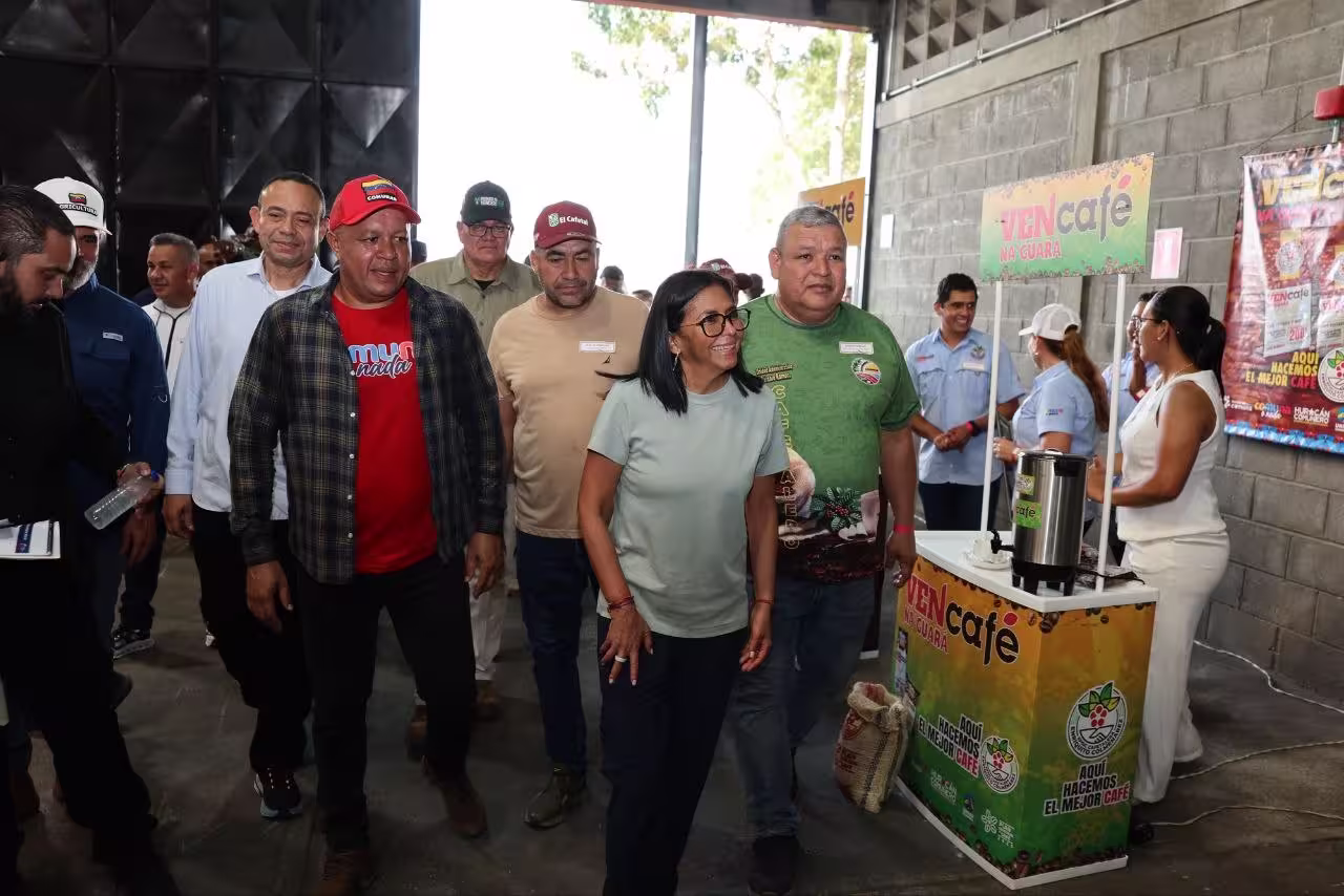 Presidenta Delcy Rodríguez visita empresa de propiedad social «El Cafetal» en el estado Portuguesa