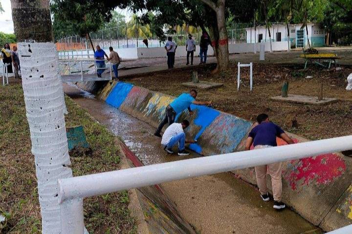 Rehabilitan el Parque Recreacional San Lorenzo para el sano esparcimiento del pueblo