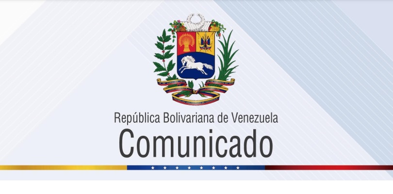 Comunicado Oficial Venezuela
