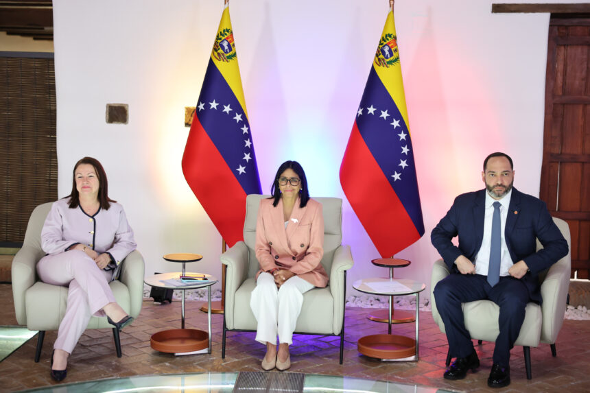 Presidenta Delcy Rodríguez concreta alianza con empresa Geopark para proyectos en la Faja Petrolífera del Orinoco