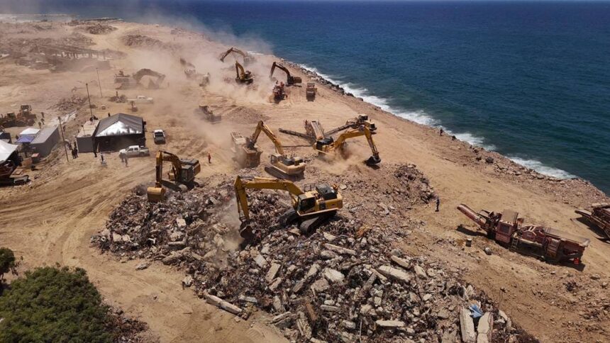 CDT de Caraballeda procesa 200 toneladas de escombros por hora tras los sismos en La Guaira