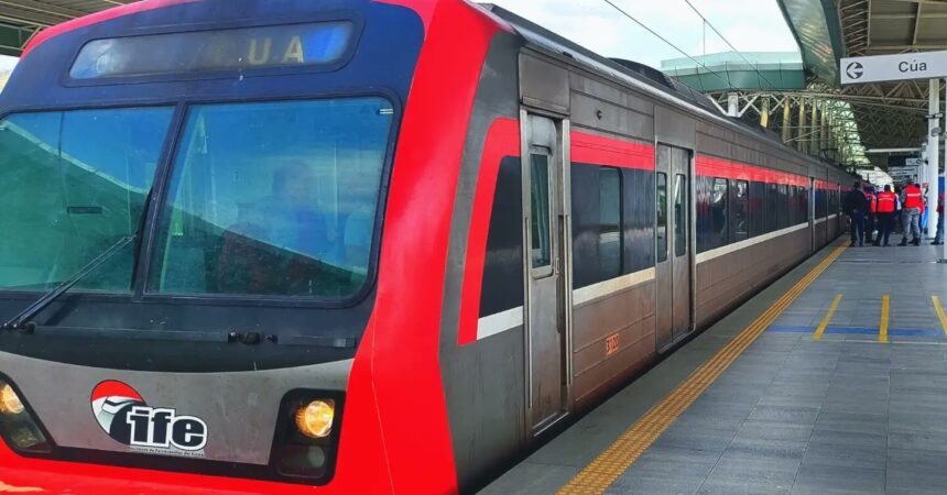 IFE informa la interrupción temporal del servicio ferroviario en tramo Charallave Norte–Cúa