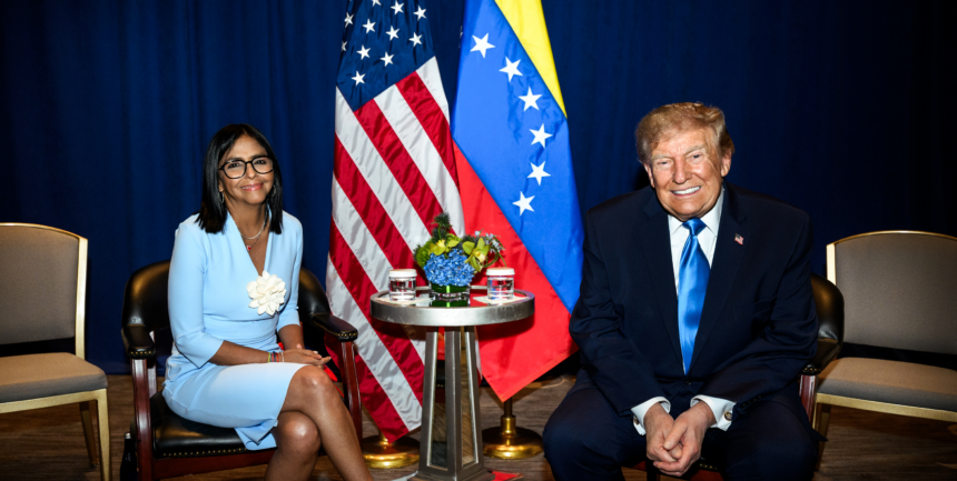 Presidenta Delcy Rodríguez y el presidente Donald Trump afianzan la diplomacia bilateral en histórico encuentro de alto nivel