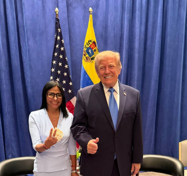 Concluyó reunión entre la presidenta de Venezuela Delcy Rodríguez y su homólogo Donald Trump