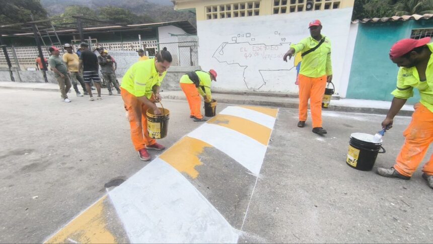INTT iniciará trabajos de demarcación y señalización vial en la Avenida San Martín de Caracas