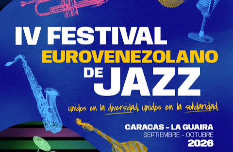 IV Festival Eurovenezolano de Jazz se celebrará el 18 de septiembre en Caracas