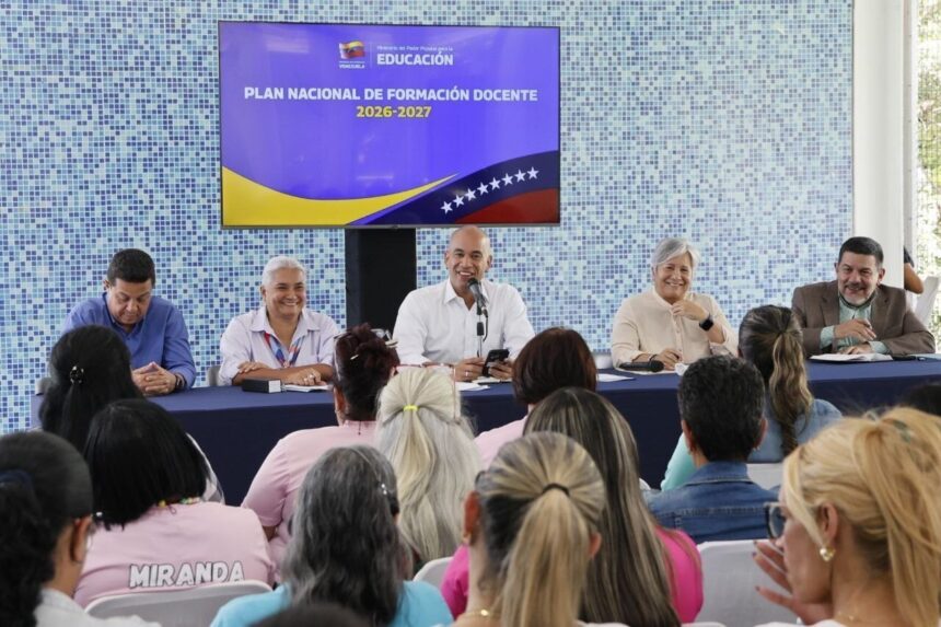 Magisterio nacional inicia plan de formación intensivo de cara al período escolar 2026-2027