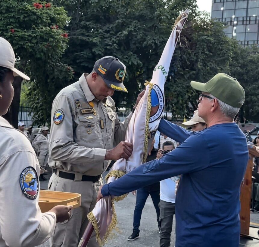 Inparques realiza transmisión de mando del Cuerpo Civil de Guardaparques en Caracas