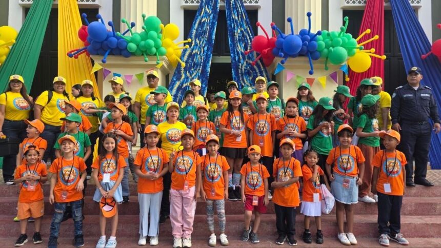 Niños del parlamento zuliano participan en Plan Vacacional 2026