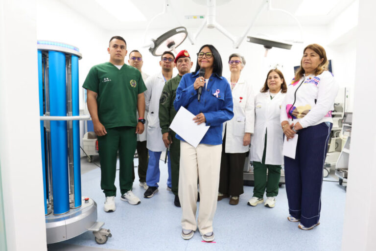Presidenta Delcy Rodríguez activó Servicio Integral de Especialidades Médicas para la Mujer del Hospital Militar Dr Carlos Arvelo