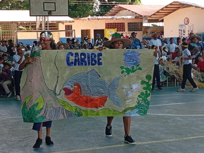 En Apure celebran la III Feria del Pescado en la Escuela Mittilo González para promover la conciencia ambiental y saberes pesqueros tradicionales.