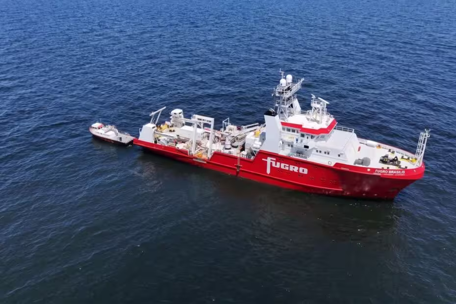 Arriba a Venezuela el buque científico M.V. Fugro Brasilis para impulsar proyectos de gas en la Plataforma Deltana