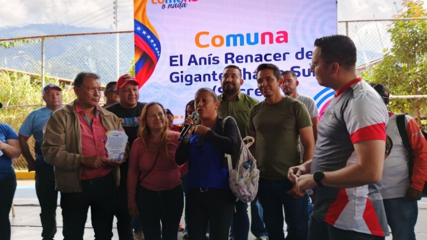 Diez Comunas merideñas reciben financiamiento tras obtener el Premio al Mérito del Poder Popular