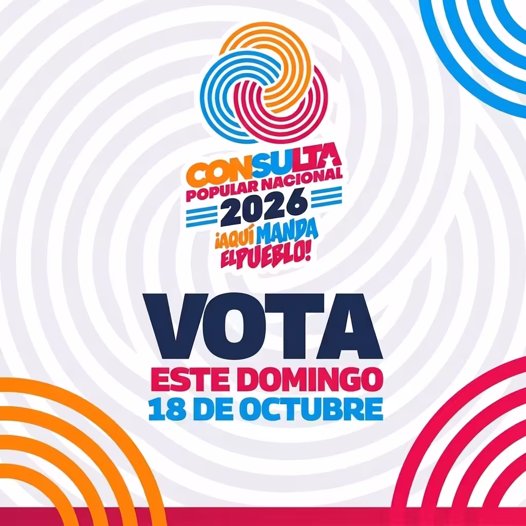 Paso a paso: Conoce la guía práctica para participar en la Segunda Consulta Popular Nacional 2026