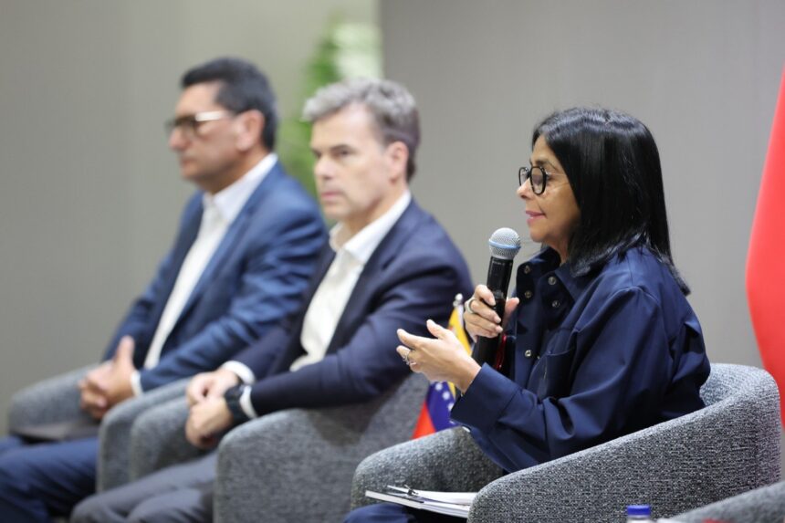Presidenta Delcy Rodríguez destaca avances energéticos y récord de producción en Petrozamora