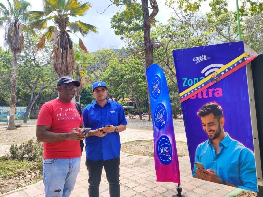 Despliegue de fibra óptica de Cantv en La Guaira
