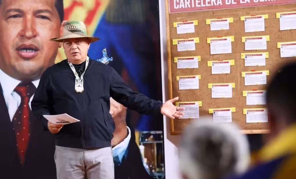 Diosdado Cabello: Paz y trabajo garantizan la estabilidad de Venezuela