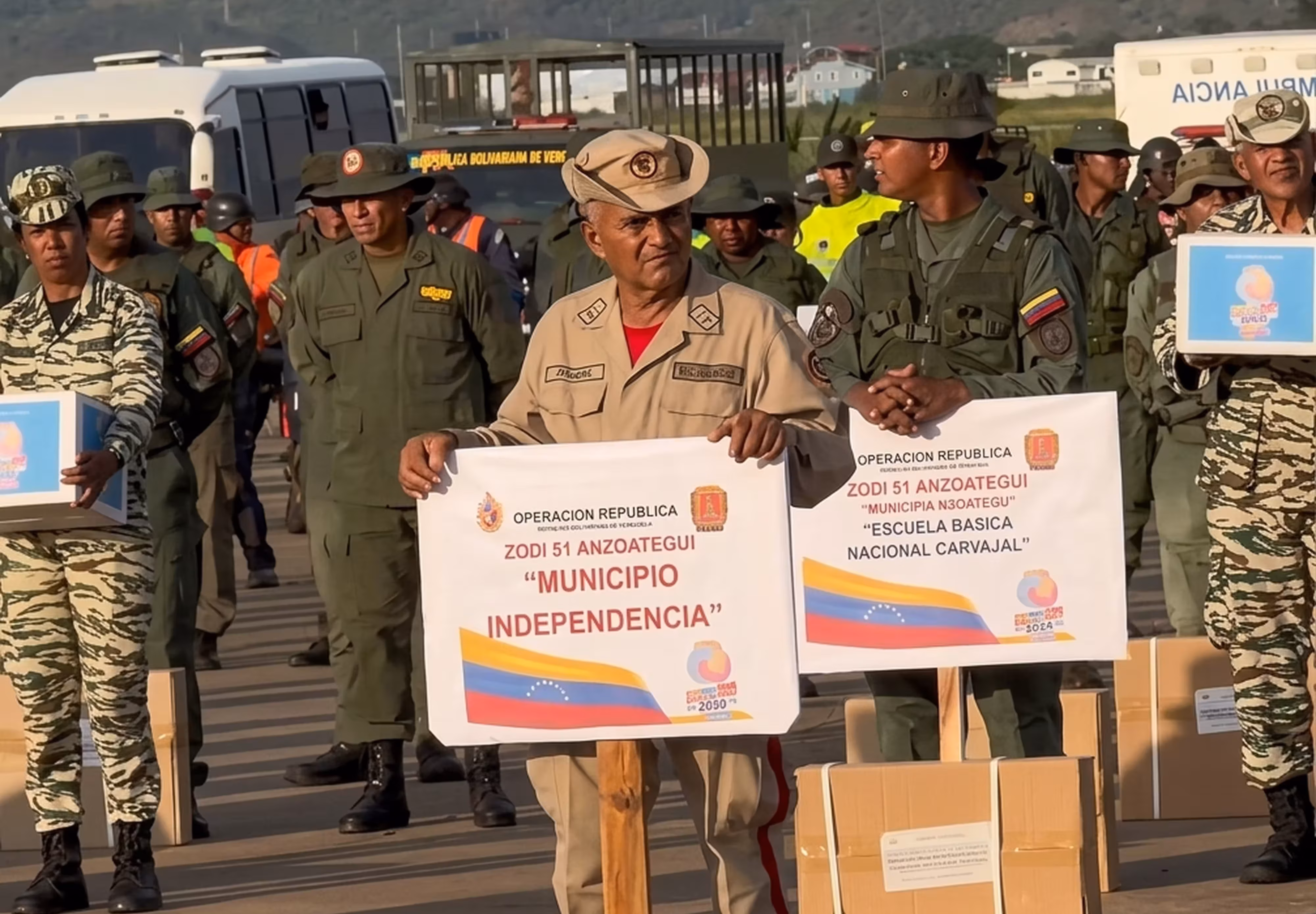 Anzoátegui contará con 6.700 funcionarios para el resguardo de la Consulta Popular Nacional