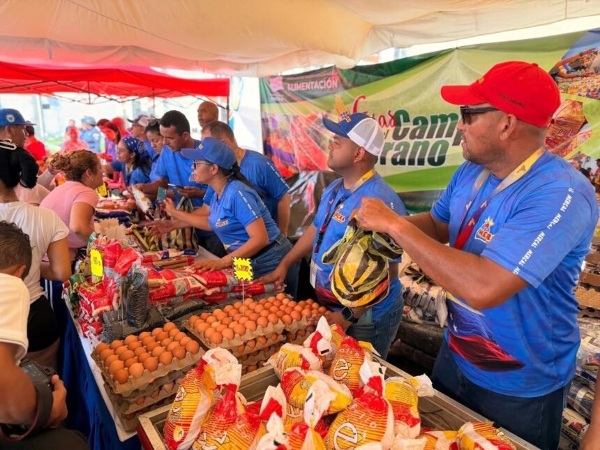 Las Ferias del Campo Soberano benefician a comunas de Portuguesa con toneladas de alimentos distribuidos para garantizar la seguridad alimentaria.