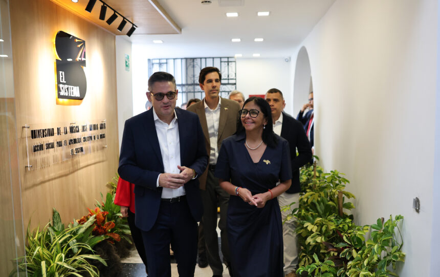 Presidenta Delcy Rodríguez lidera apertura de la Universidad de la Música José Antonio Abreu en Caracas