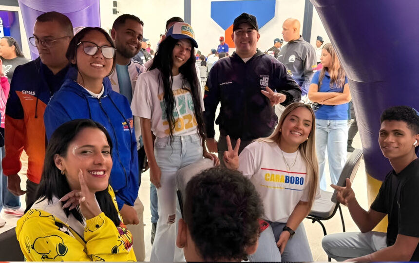 La Gran Misión Venezuela Joven benefició a 500 jóvenes de Carabobo con atenciones de salud, trámites y capacitación integral en Valencia.