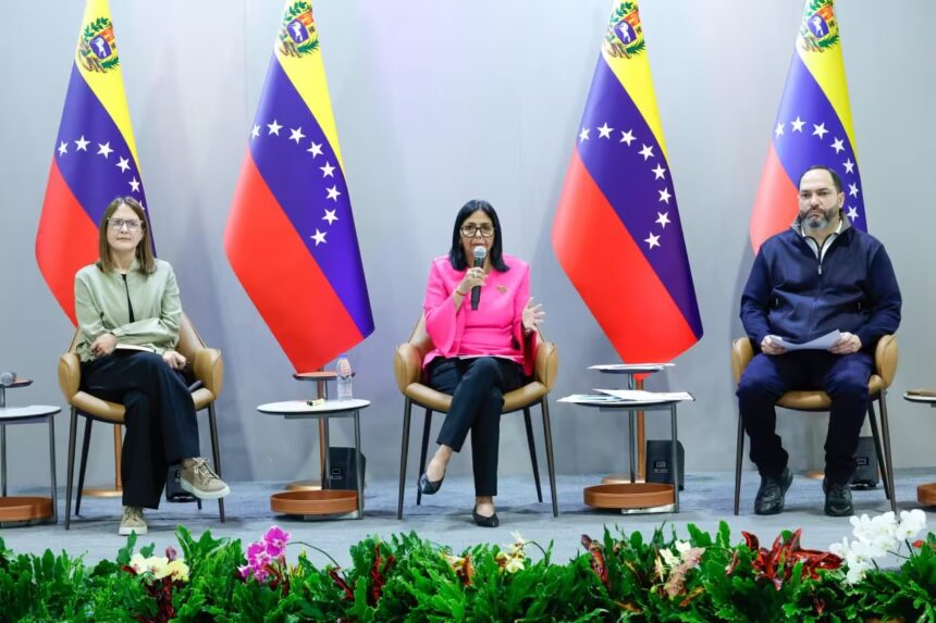 Presidenta Delcy Rodríguez interviene en el cierre de la Conferencia de Energía, Petróleo y Gas 2026
