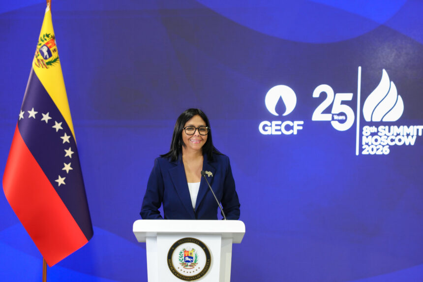 Presidenta Delcy Rodríguez participa en la Octava Cumbre del Foro de Países Exportadores de Gas