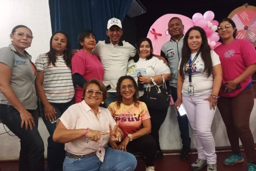 La jornada Sanar para Luchar benefició a mujeres en Apure con atenciones de medicina general, ginecología y ecografía durante el Mes Rosa.