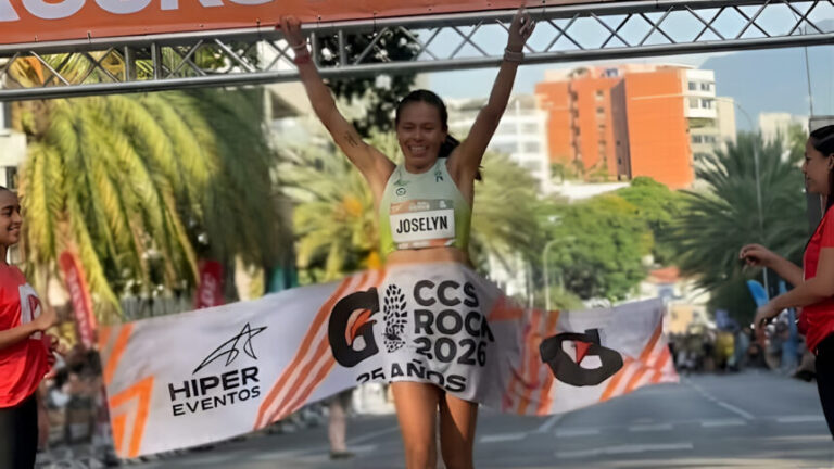 Joselyn Brea se corona en la edición 25 de la Gatorade Caracas Rock con un tiempo de 34:44, consolidándose como la fondista venezolana más destacada.