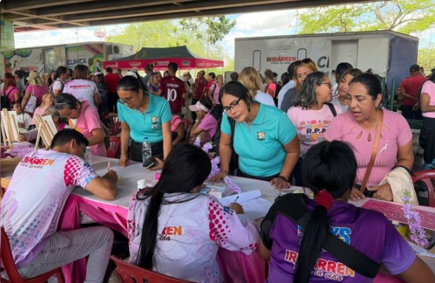 Barquisimeto conmemora el Mes Rosa con jornadas recreativas y atención médica