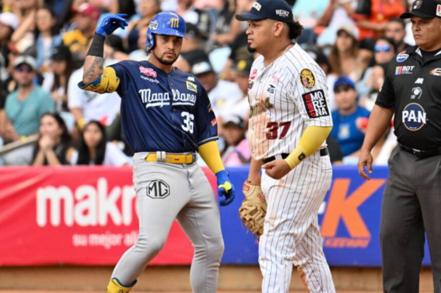 Navegantes del Magallanes y Leones del Caracas disputan su primer enfrentamiento de la temporada