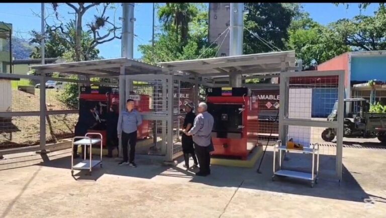 Nuevo sistema de desechos del Hospital Central de San Cristóbal.