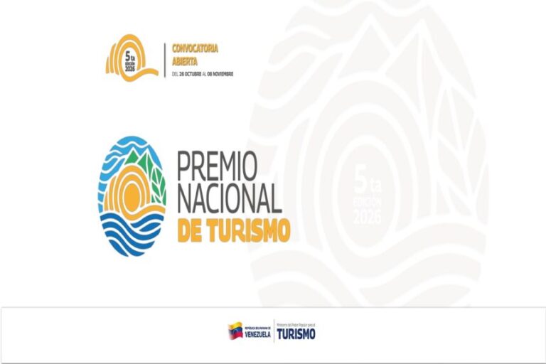 Premio Nacional de Turismo: Inician postulaciones para la quinta edición