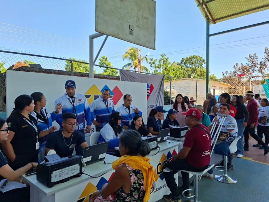 Realizan segunda jornada de la Ruta de Cedulación Indígena en el estado Apure.