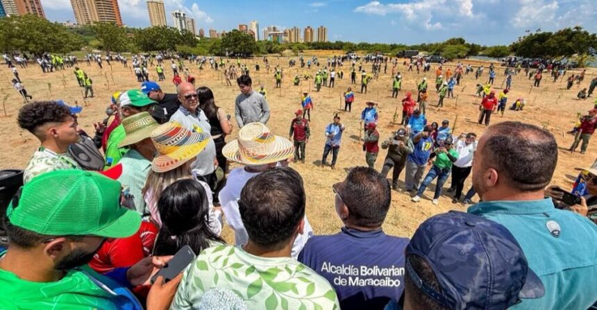 Ministerio para el Ecosocialismo sembró más de tres mil árboles autóctonos en el estado Zulia