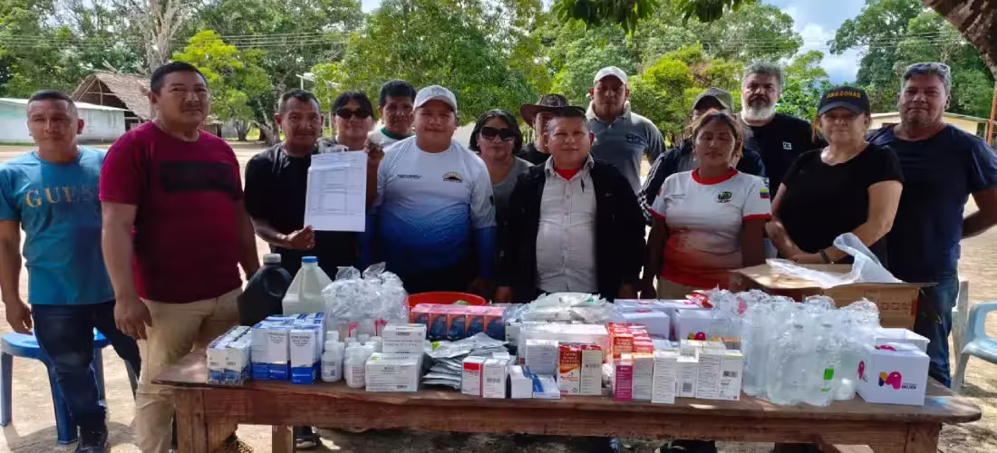 Suministran medicamentos e insumos médicos a cuatro centros de salud de difícil acceso