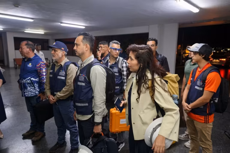Venezuela releva técnicos en Panamá tras terremoto