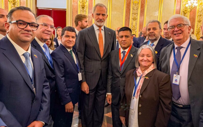 Venezuela reafirma su compromiso con la cooperación política durante su participación en el XII Foro Parlamentario Iberoamericano en Madrid, España.