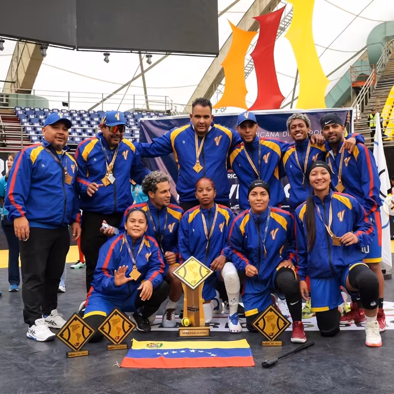 Venezuela campeón en el Panamericano de Béisbol 5 en categoría adulto